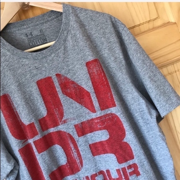 Under Armour Charged Cotton Men’s regular fit XL Graphic Tee - Picture 4 of 10